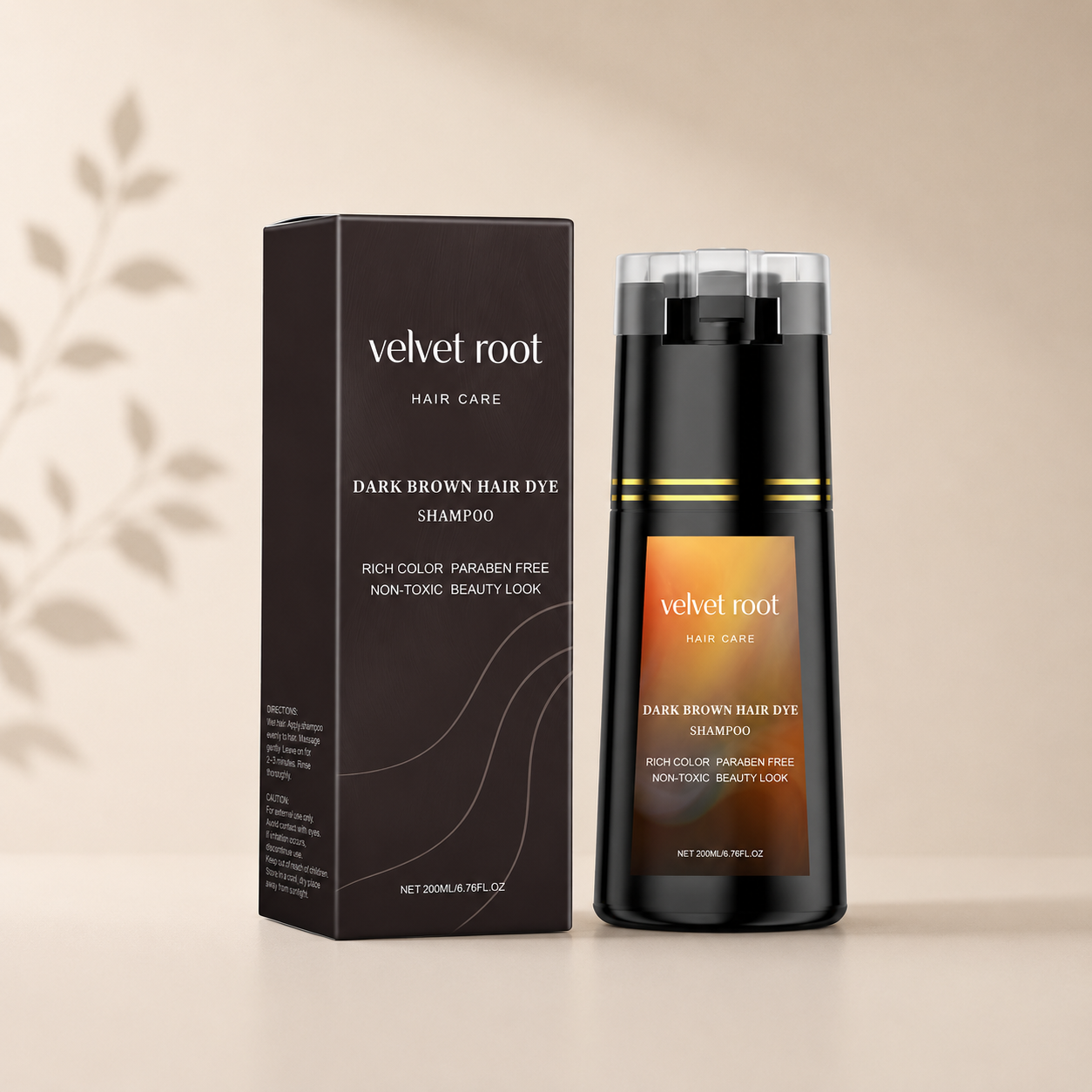 Velvet Root™ | Instant Hair Color Shampoo (Anti-Gray Formula)