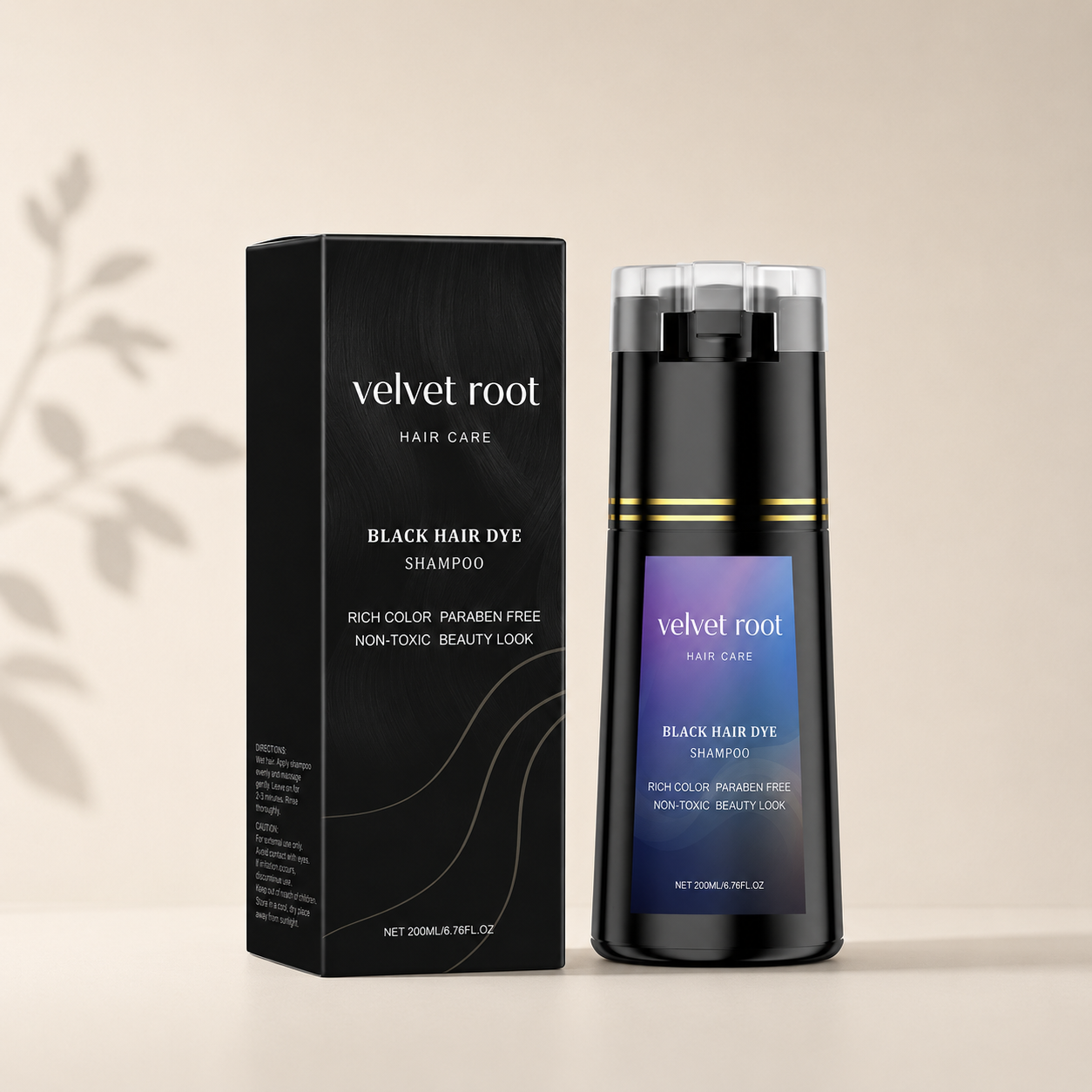 Velvet Root™ | Instant Hair Color Shampoo (Anti-Gray Formula)
