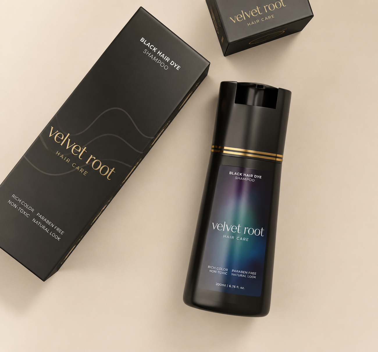 Velvet Root™ | Instant Hair Color Shampoo (Anti-Gray Formula)