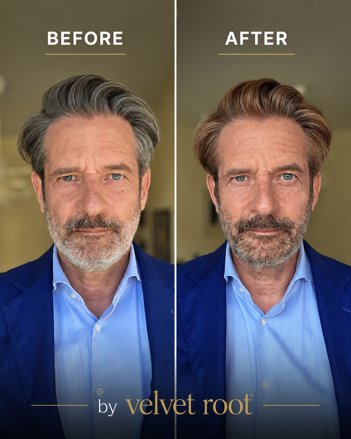 Velvet Root™ | Instant Hair Color Shampoo (Anti-Gray Formula)