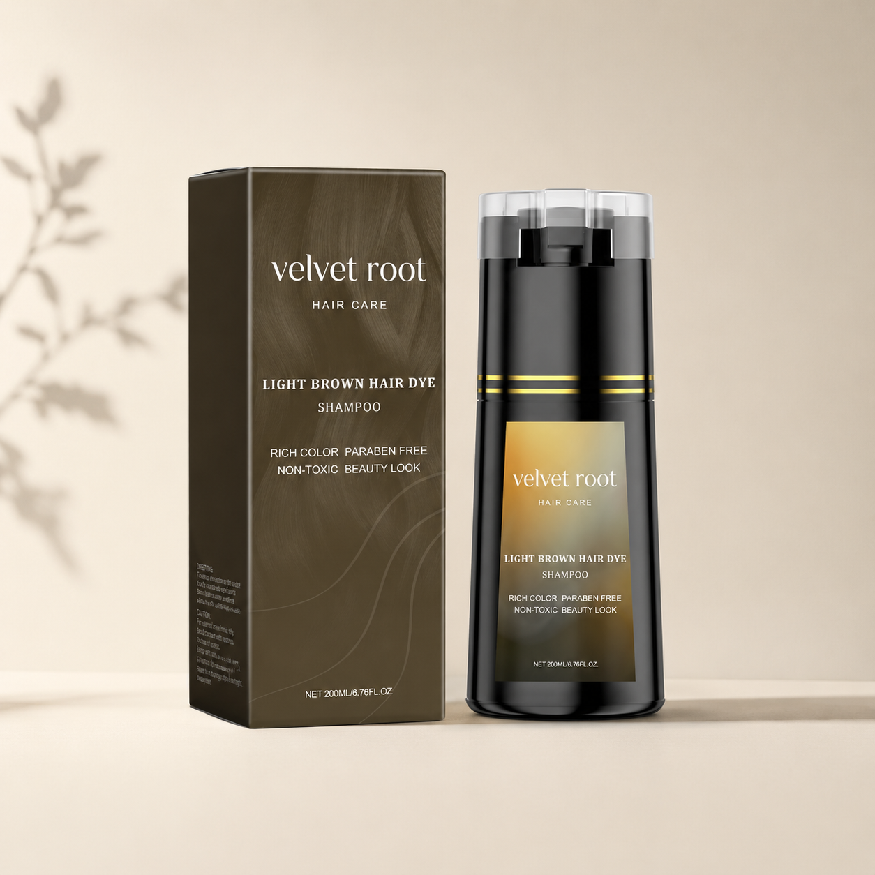 Velvet Root™ | Instant Hair Color Shampoo (Anti-Gray Formula)
